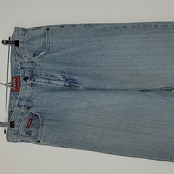 CHAPS  Straight Leg Jeans, Mens 30x32, Blue, EUC - Picture 4 of 11